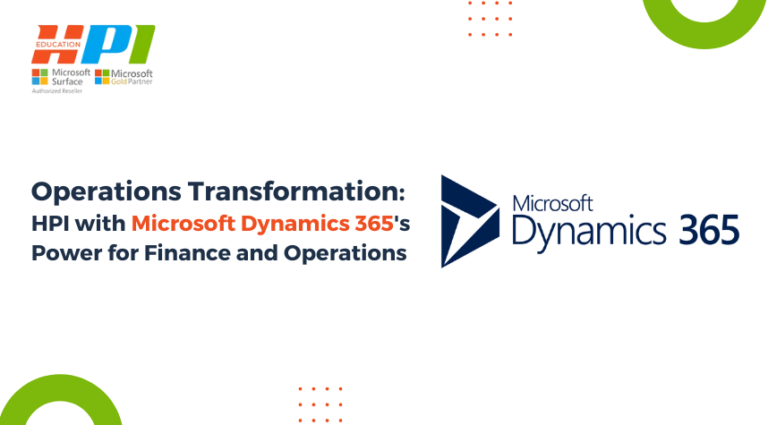 HPI with Microsoft Dynamics 365's Power for Finance and Operations
